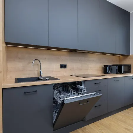 Lejlighed Nowoczesny Z Parkingiem W Centrum Szczecina By Renters *