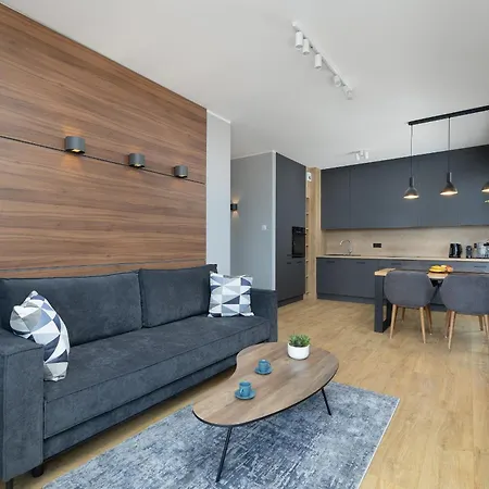 Nowoczesny Z Parkingiem W Centrum Szczecina By Renters Lägenhet