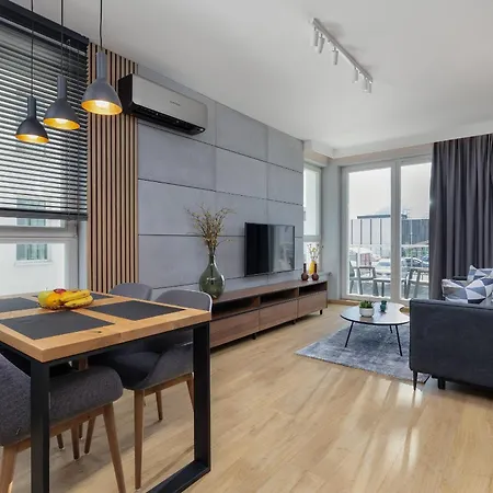 Lejlighed Nowoczesny Z Parkingiem W Centrum Szczecina By Renters